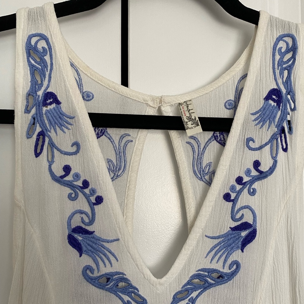 Free People Adelaide Slip Dress size XS - Picture 4 of 7